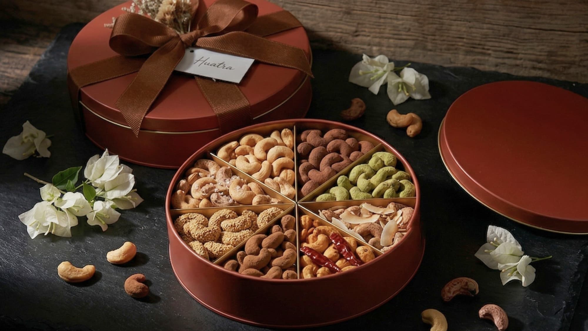 Festive and New Year gift presentation for a corporate gifting program