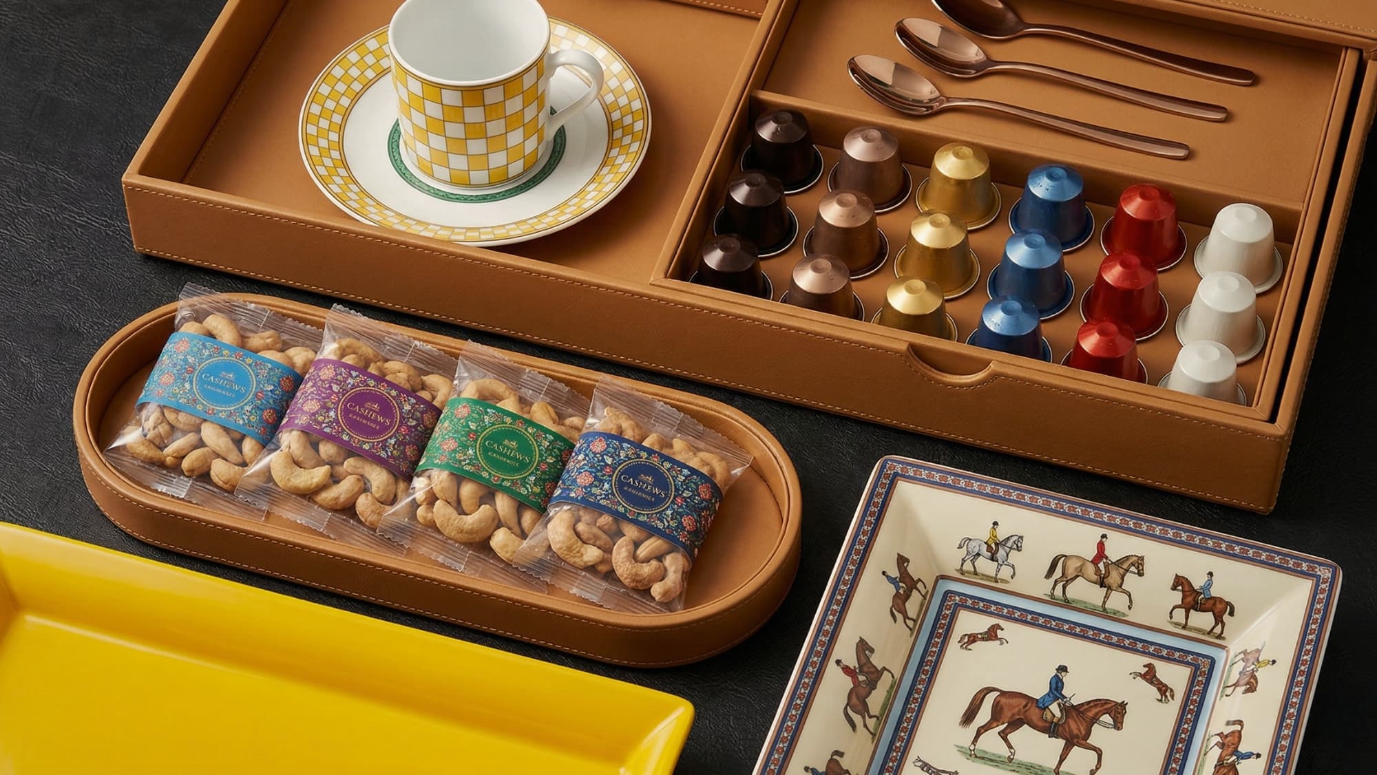 Mini bar gifting presentation for a hospitality program