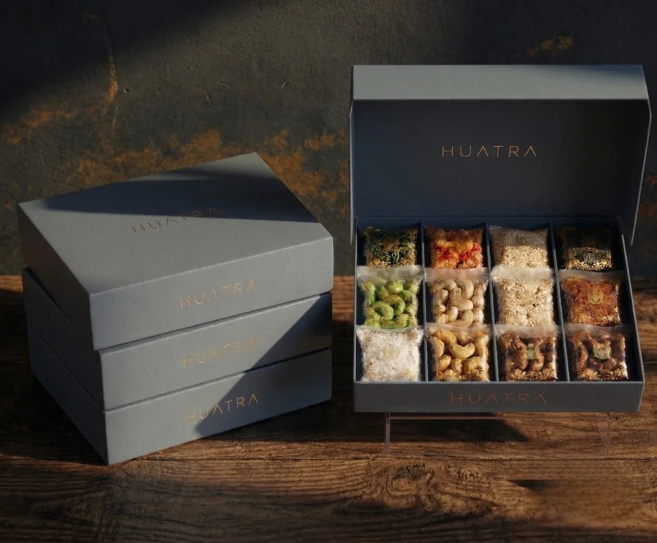 Signature budget tier gift presentation for the landing page