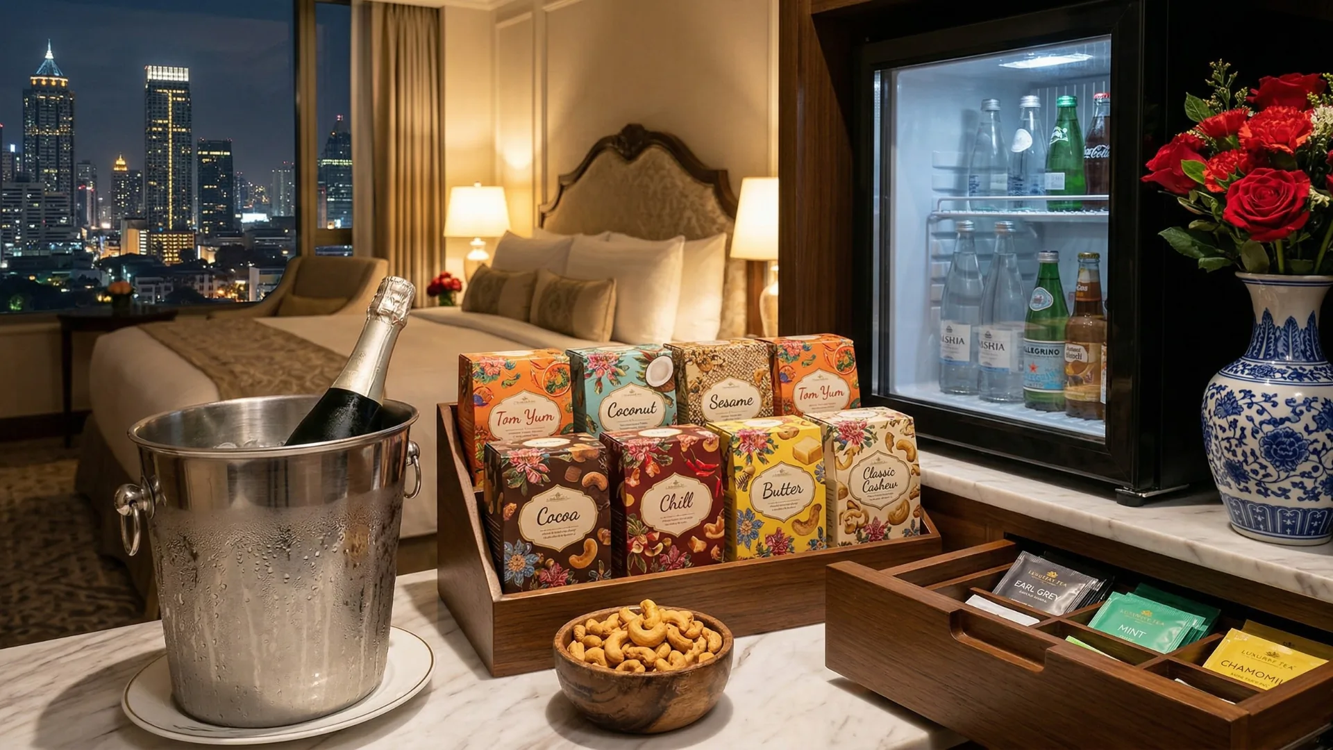 Hospitality services card image for the landing page